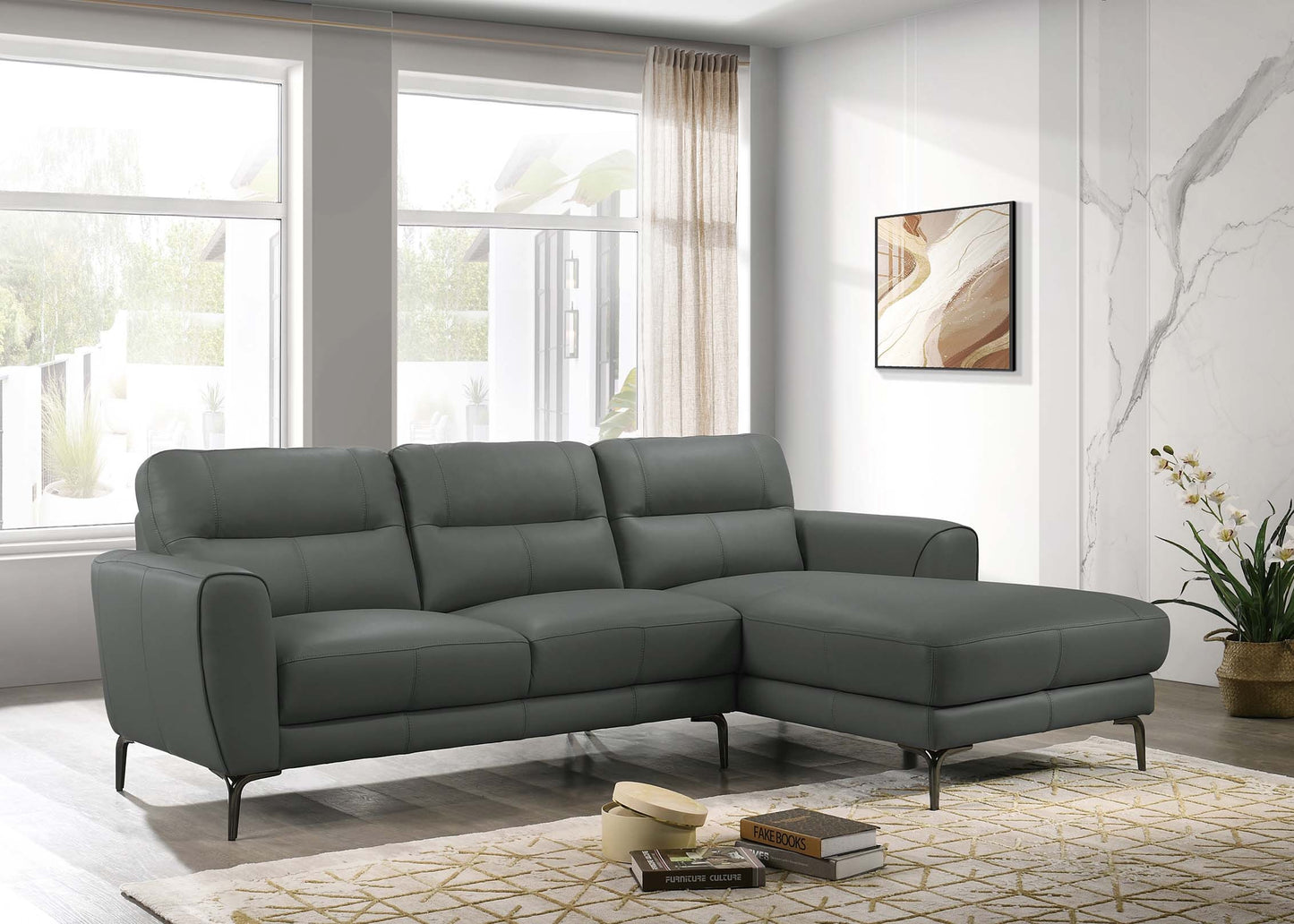 2-Piece Sectional Set 8425