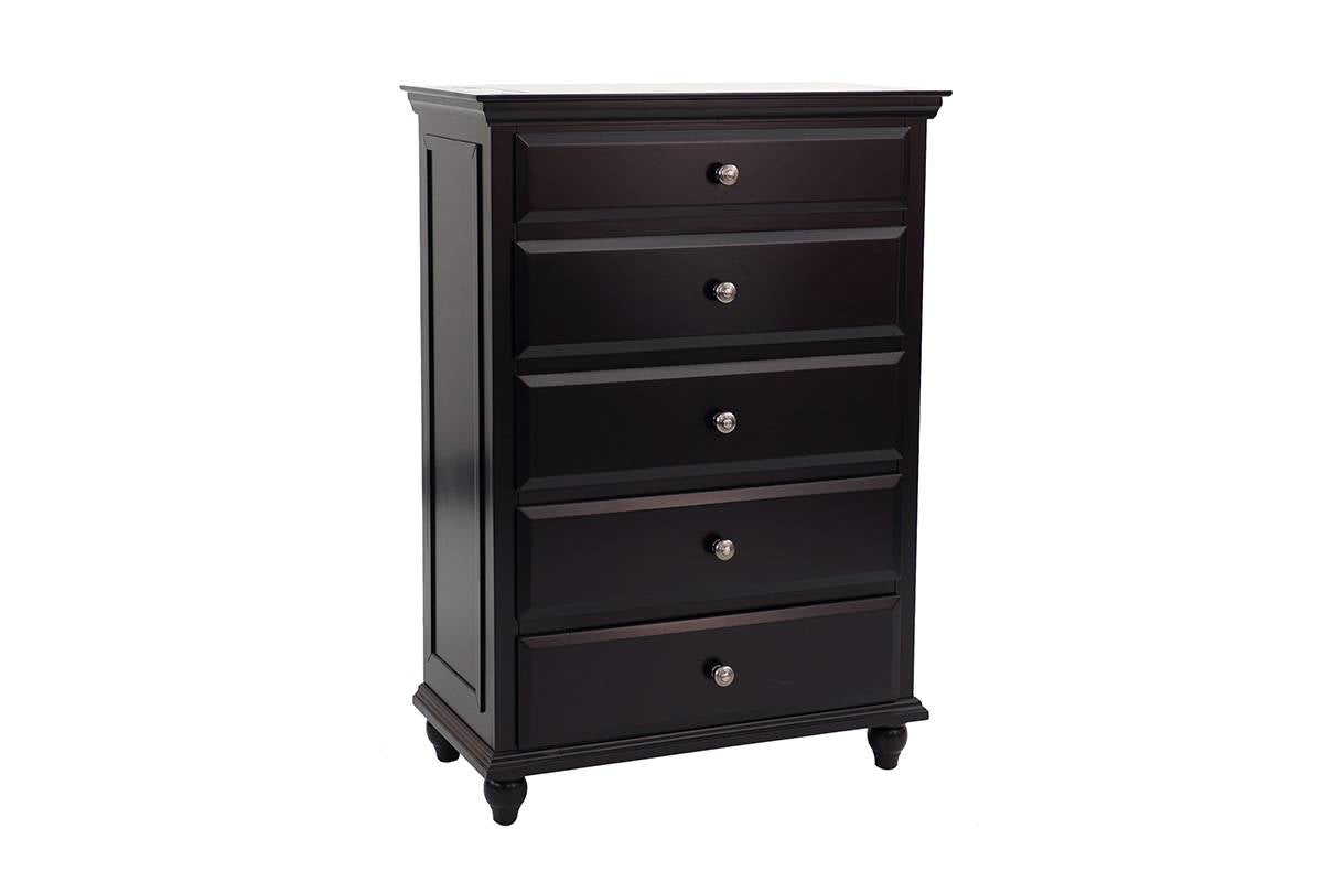 Black Dresser Chest 4362