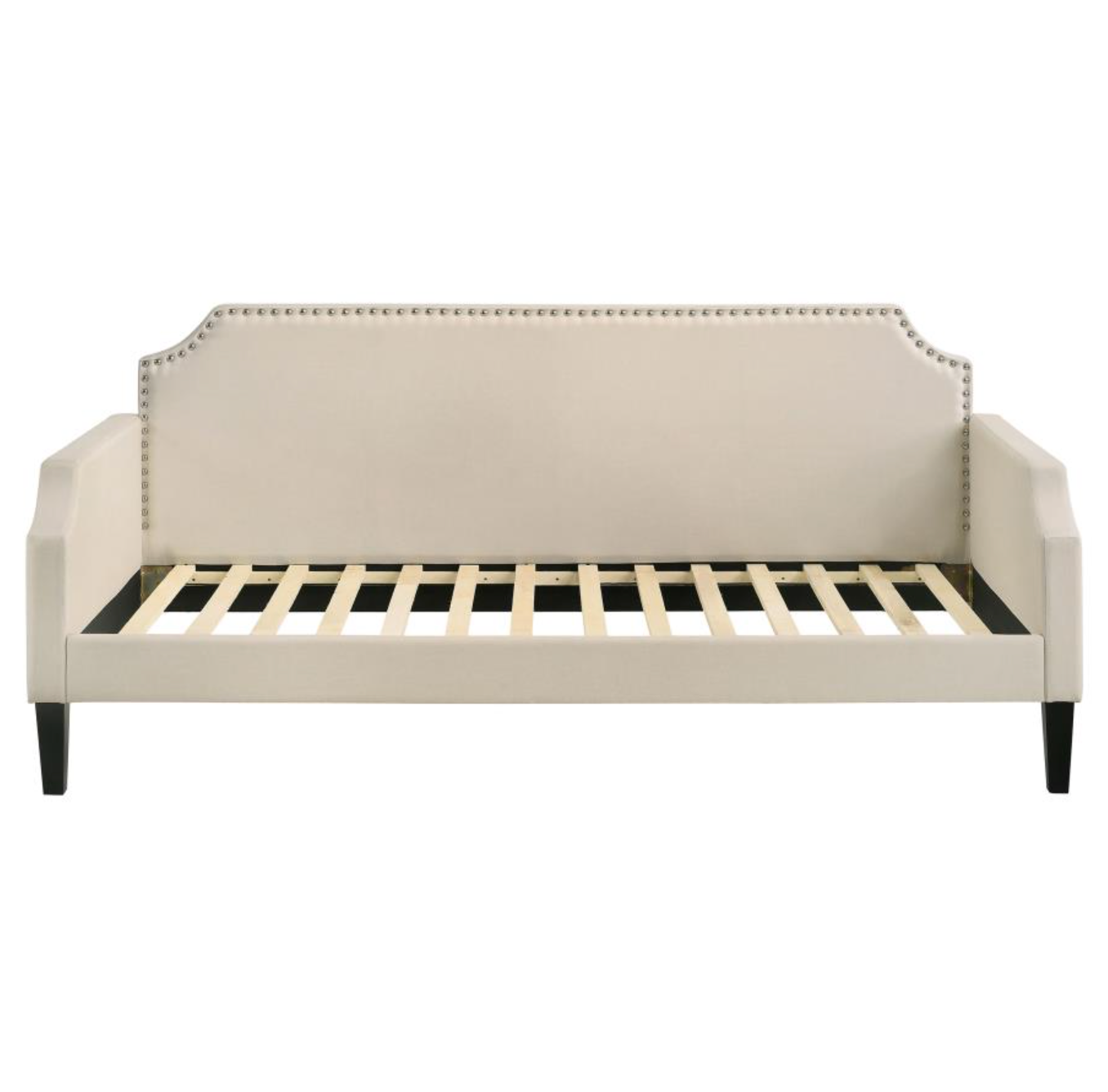 Olivia Upholstered Twin Daybed with Nailhead Trim