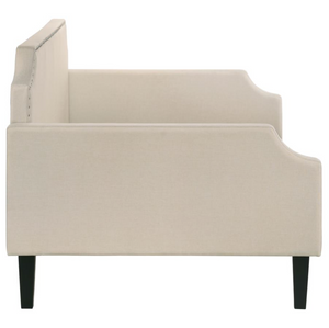 Olivia Upholstered Twin Daybed with Nailhead Trim